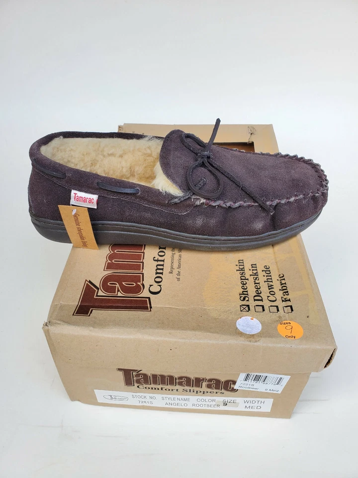 Mocasín Tamarac Angelo Rootbeer para hombre Foto 3 de 3