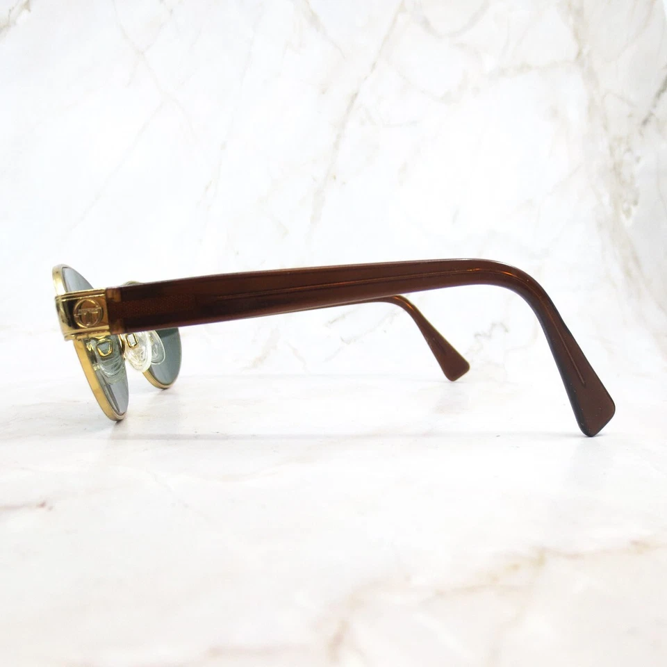 Sergio Tacchini Sunglasses Frame ST 1072-S T802/13 Unisex Brown Gold 56-18-130 - Image 3 of 4