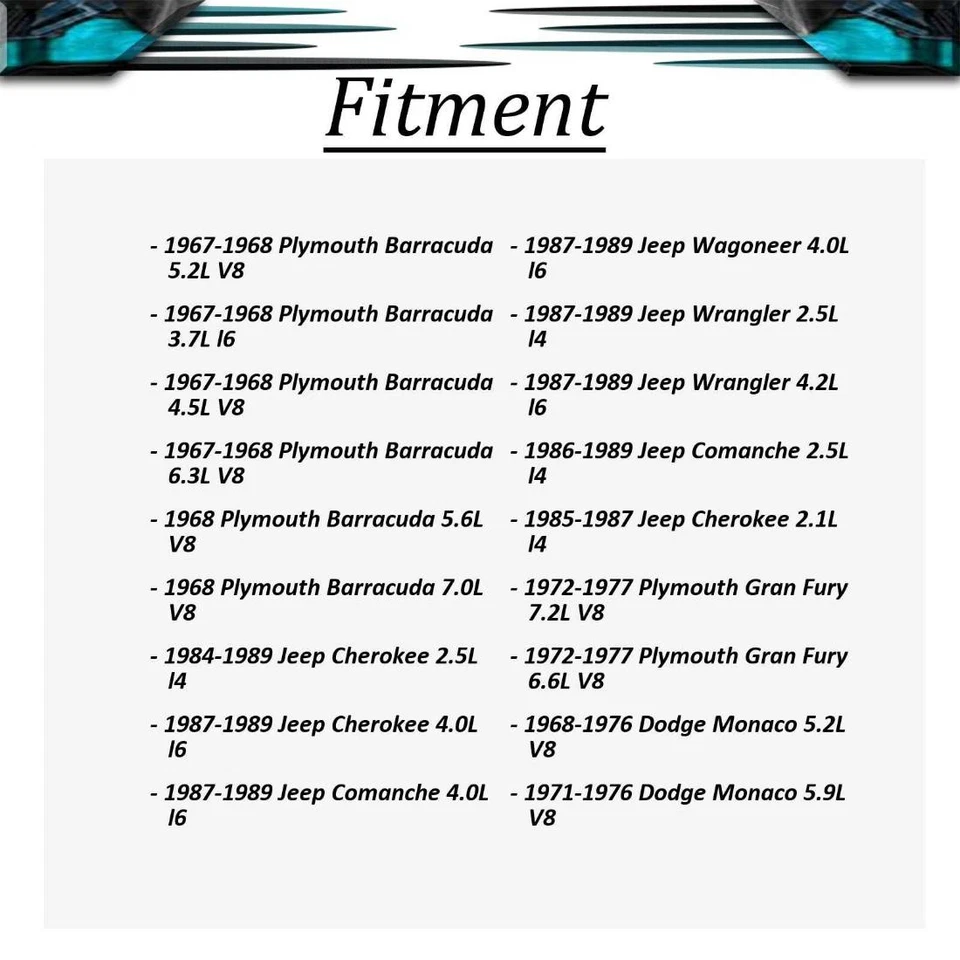 Kit de sujeción de zapata de freno de tambor trasero para Dodge Polara 1968 1970 1971 6,3 L Foto 2 de 4