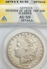 1879-S Reverse of 1878 Morgan Silver Dollar ANACS AU 55 Details