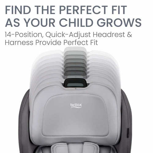 Britax Poplar Narrow Clicktight Convertible Car Seat  Glacier Graphite Brand New - Picture 6 of 7