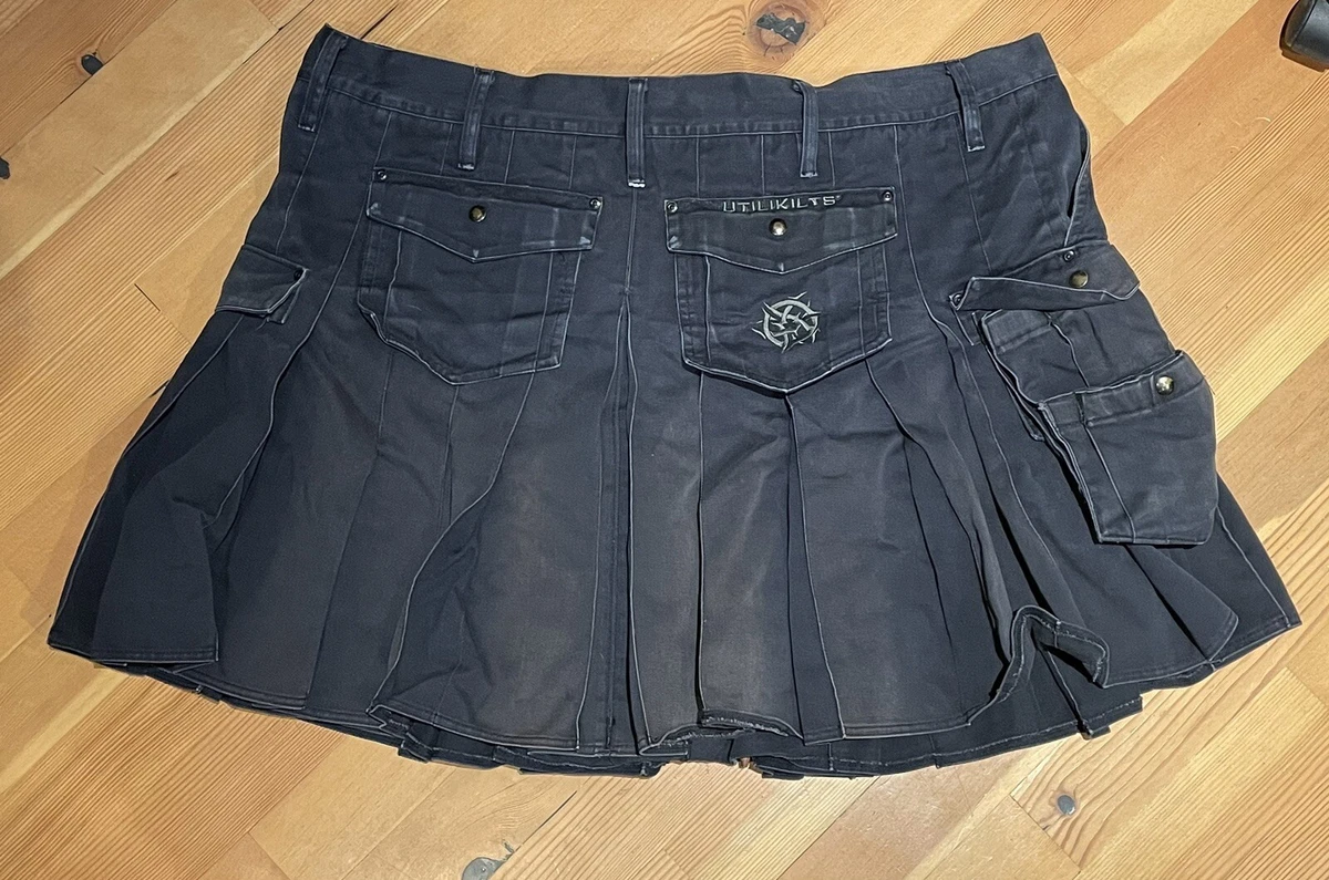 Utilikilt The Survival Mens Kilt Size 48 Black eBay