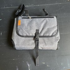 Portable Baby Changing Pad With Wipe Holder Waterproof Wipeable Travel Pad