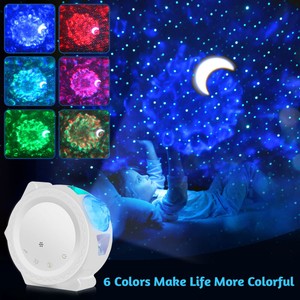 Led Starry Night Sky Projector Lamp Moon Star Sky Light Room