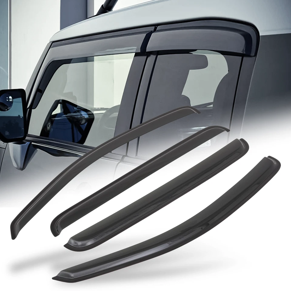 Protector deflector de lluvia viento ventilación ventana humo para Dodge Durango 04-09 Foto 2 de 4