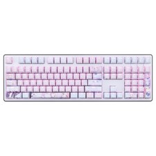 Misono Mika Blue Archive PBT Transparent Keycap Set Cherry MX 108 Keys Mechanica