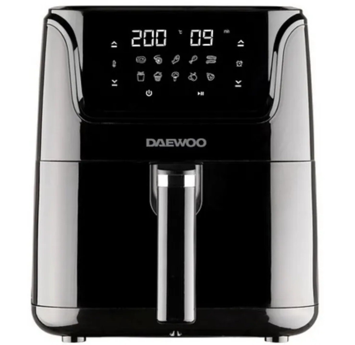 Black Daewoo 6L Digital Air Fryer BRAND NEW IN BOX UNOPENED