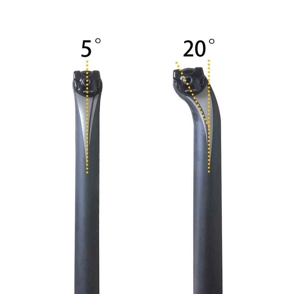 Carbon Seatpost 27.2/30.8/31.6mm Matte Bike Seat Post Seat Tube Bicycle Parts - Image 4 of 4
