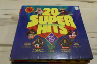 VA Sampler - Super Hits - Original Top Stars - Rock Pop 70er - Album Vinyl LP