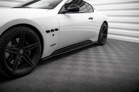 Seitenschweller Ansatz FüR Maserati Granturismo S Mk1 Schwarz Schweller Skirts