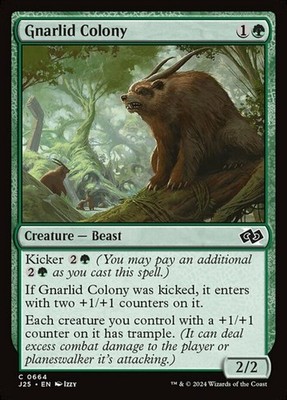 Gnarlid Colony Foundations Jumpstart Near Mint, English