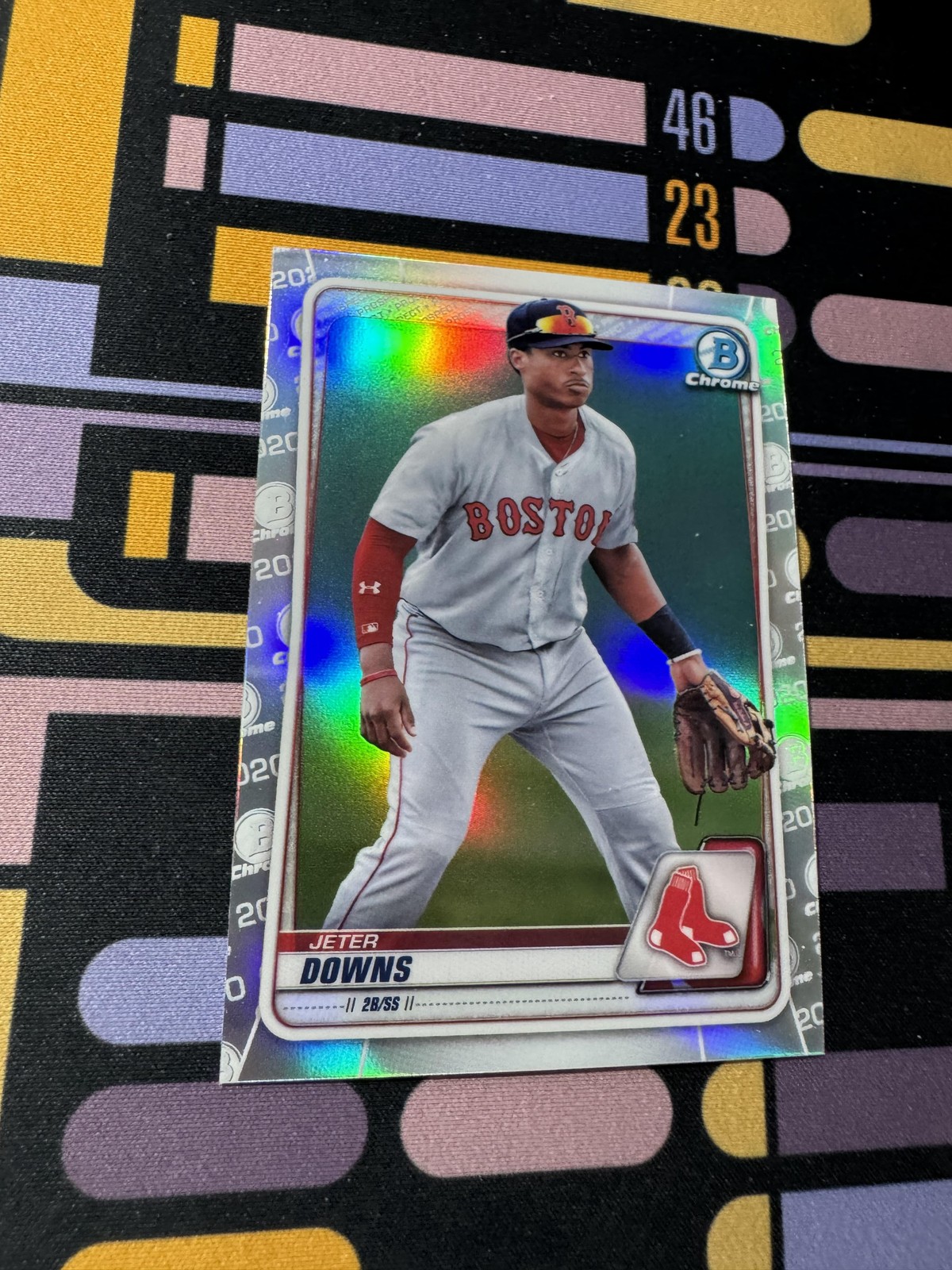 2020 Bowman Draft #BD-5 Jeter Downs Chrome Refractor