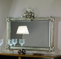 Klassischer GroßEr Spiegel Wandspiegel Holz Rahmen HäNgespiegel SP6570 Barock