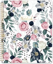 Spiral Notebook - Notebooks Bound, 8.5"  11",  White