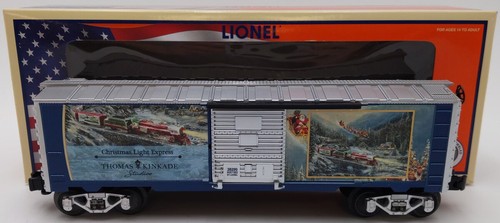 Lionel 2338290 O Thomas Kinkade Navidad Luz Express Boxcar LN/Caja | Zustand: Used