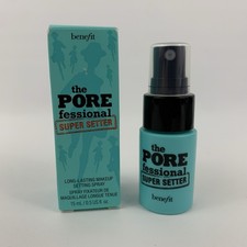 Benefit The POREfessional Super Setter Setting Spray Travel Size 15ml 0.5oz NOB