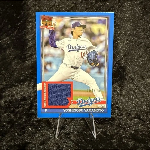 2026 Topps Series 1 Yoshinobu Yamamoto Blue (RAW)