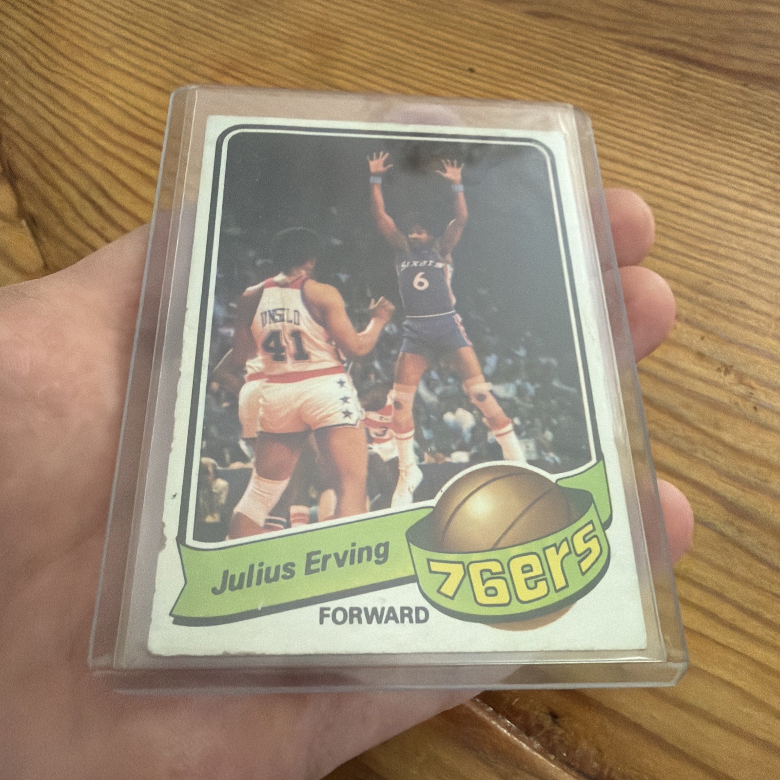 Topps 1979-80 Julius Erving #20 Base Set Philadelphia 76ers Basketball Card