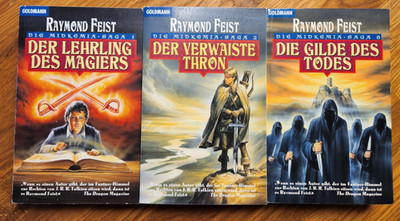 3 x  *** Raymond Feist - Die Midkemia-Saga *** Band 1 bis 3 TB Goldmann
