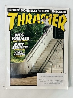 Thrasher Magazine September 2014 Wes Kremer Matt Bennett Cory Kennedy Vintage