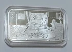 Sponge Bob "Eat the Rich" 1oz .999 Silver Art Bar by Pit Bullion