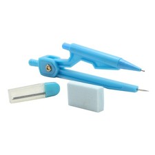 3 Pcs Professional ABS Compass Propelling Mechanical Pencil