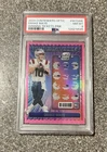 2024 Panini Contenders Drake Maye Winning Tickets Pink /75 PSA 8