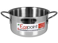 Casseruola Home Aus Edelstahl Ecopoint 2 Mit 2 Griffen 30 Cm