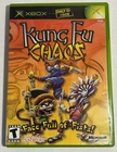 Kung Fu Chaos (Microsoft Xbox, 2003) USED COMPLETE IN BOX