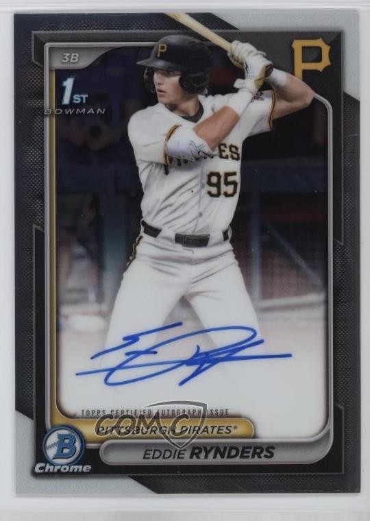 2024 Bowman Draft Chrome Prospect Auto Eddie Rynders #CPA-ER