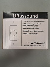 Russound 50-Watt 70V Volume Control 3-Color Decora-Style Included