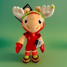 FIFA World Cup 2026 Plush Mascot Maple the Moose Canada NWT Jazwares 8"