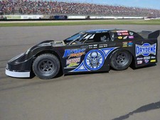 Scott Bloomquist Themed Traxxas Late Model Wrap - Dirt Track Legend Design with