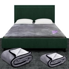 Premium Waterproof Blanket, King Size Blanket for Couples  Pets/Dogs, Grey