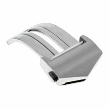 16MM DEPLOYMENT WATCH BUCKLE CLASP STRAP FOR TAG HEUER MONZA FC5013 BRUSH