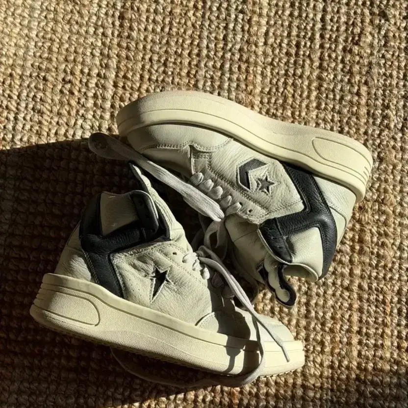 Converse x Rick Owens Dark Shadow Turbo Weapon Peli Sneakers - Size 240 thumbnail 9