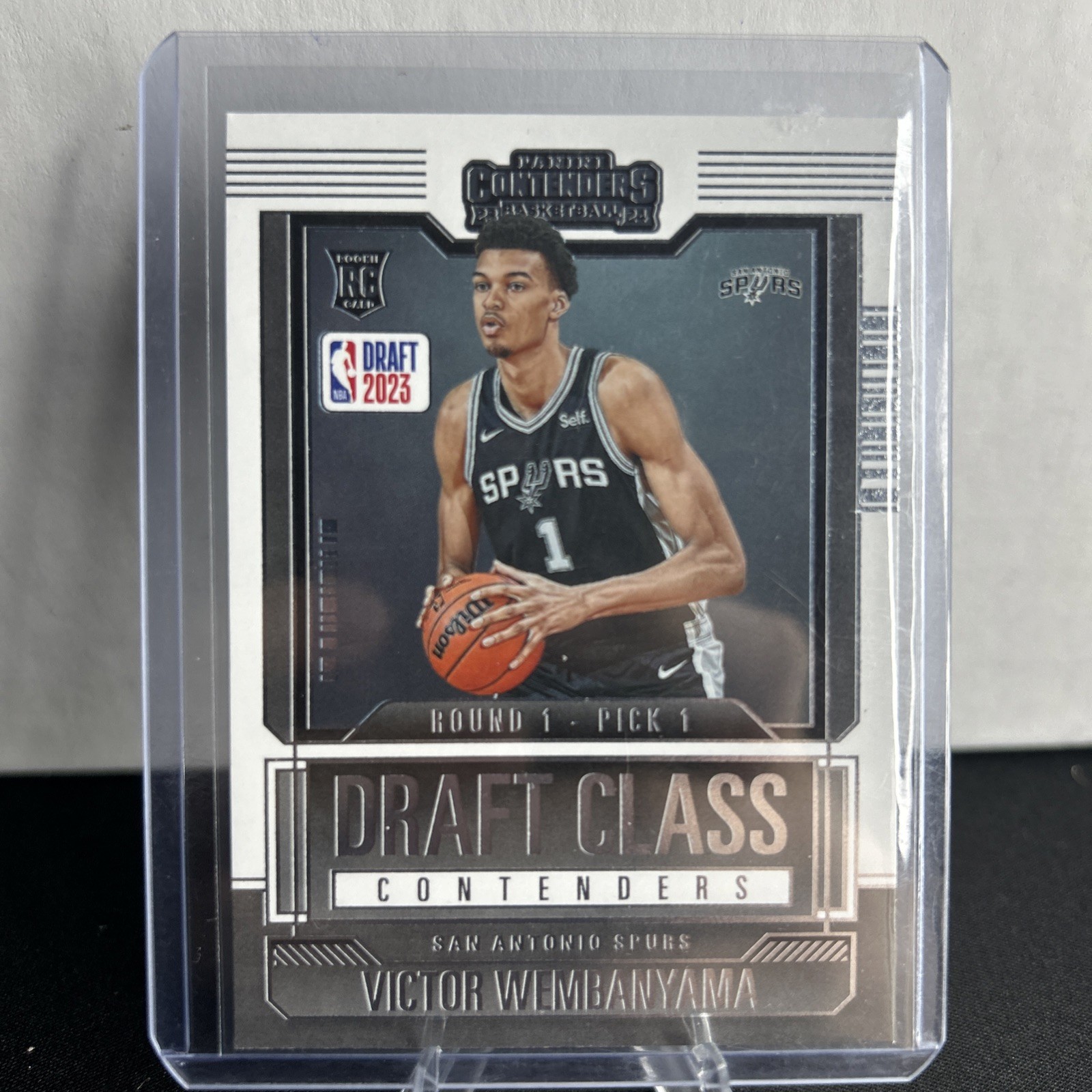 2023-24 Panini Contenders Draft Class Contenders Victor Wembanyama #9 Rookie