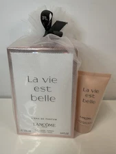 Lancome La Vie Est Belle 3.4 oz Brand New + Lotion Made In France