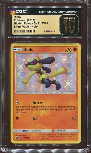 Riolu graded CGC 10 for sale on eBay