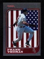 1997 Bowman Chrome International Frank Thomas #100 HOF fm0
