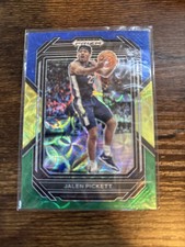 2023-24 Panini Prizm Draft Picks - Jalen Pickett #32 Choice Blue Yellow & Green