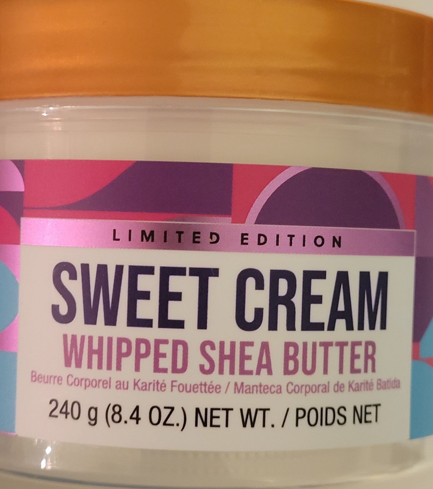 2 Tree Hut Limited Edition Sweet Cream Whipped Shea Butter 8.4 Lot Discontinued