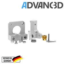 Advanc3D MK10 Extruder Federspannung nachstellbar kugelgelagert rechts Silber