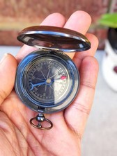 Royal London Brass Made Hand Compass for Navigation Vintage Reproduction Gift