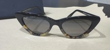 Maui Jim LYCHEE Black Brown Tortoise Two Toned Cat-Eye Sunglass MJ891-02