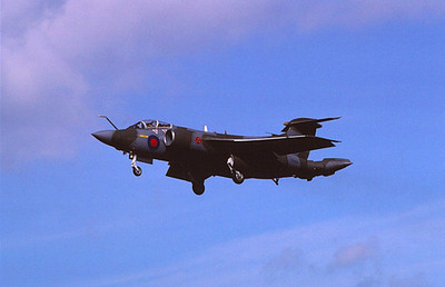 Original colour slide Buccaneer S.2B XV355/AC of 237 OCU Royal Air Force