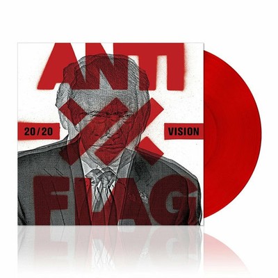 Anti-Flag 20/20 Vision Colored Vinyl LP (Vinyl Red) New & Sealed