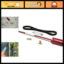 Heavy Duty Propane Weed Burner Torch Kit, 500,000 BTU, 3-Inch Bell, 33.5-Inch Le