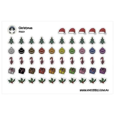 Christmas Planner Stickers – Festive Holiday Sticker Designs for Seasonal Organi