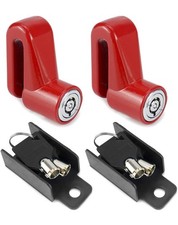 QWORK Motorcycle Bike Anti-Theft Wheel Disc Brake Lock, 2 Pack Safety Disc...